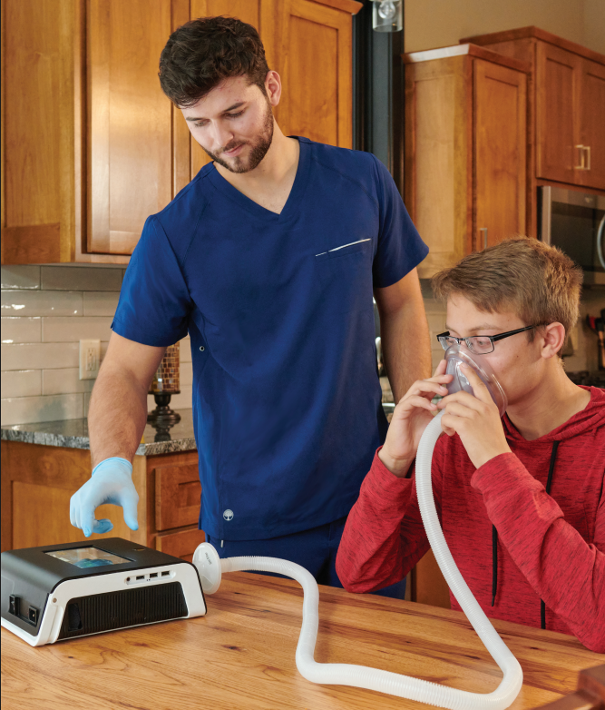 Heimbeatmung (invasiv & nicht-invasiv) - Positive Pflege Plus